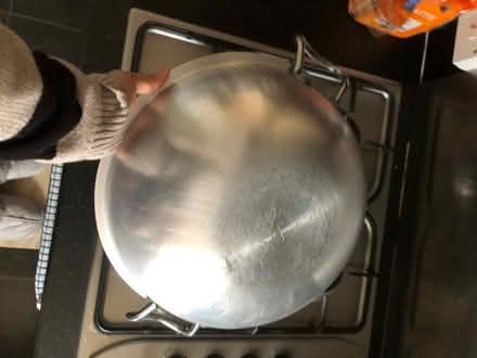 Photo of free Karai pan very sturdy as new (E3 near Devons road DLR) #1