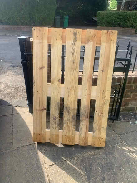 Photo of free Wooden pallet if of any use (Teddington TW11) #2