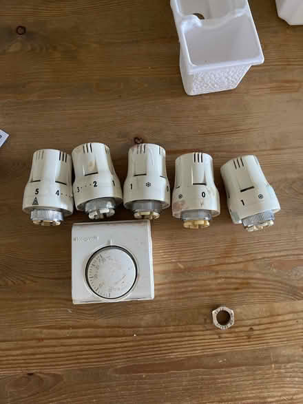Photo of free Radiator valves and thermostat (Leyton) #1