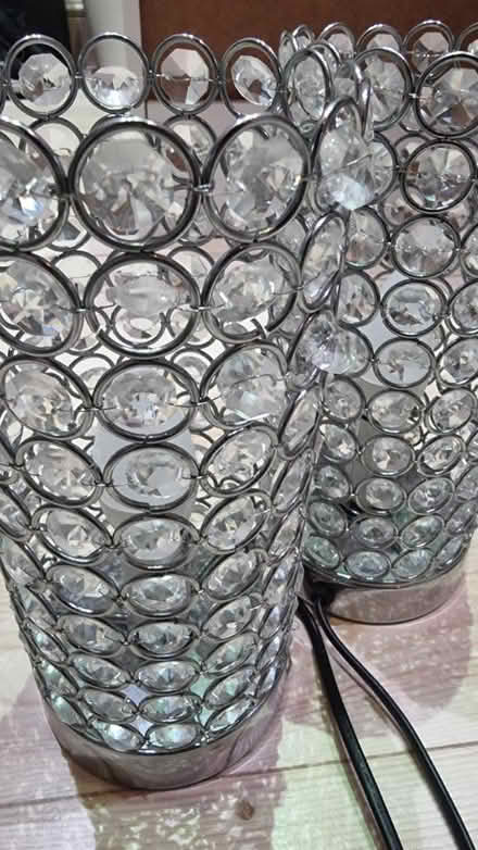 Photo of free Two crystal side lamps (SE18) #2