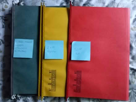 Photo of free Selection of Foolscap size folders (Clayton Green PR6) #1