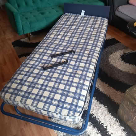 Photo of free Blue Z Bed folding spare bed (Hitchin SG5) #3