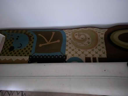 Photo of free 8'x10' alphabet rug, synthetic (Chelsea Cove North) #1