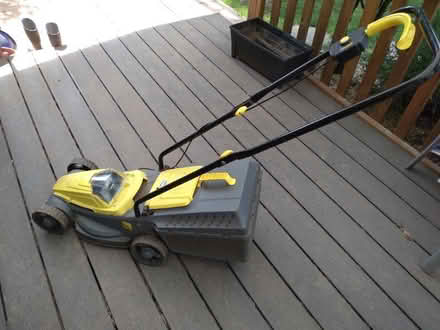 Photo of free Cordless Mower (Newent GL18) #1