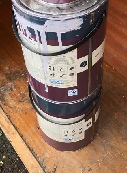 Photo of free 2 x 5ltr Farrow & Ball Paint (Hedon HU12) #2