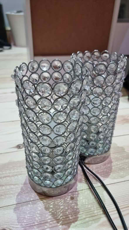 Photo of free Two crystal side lamps (SE18) #4
