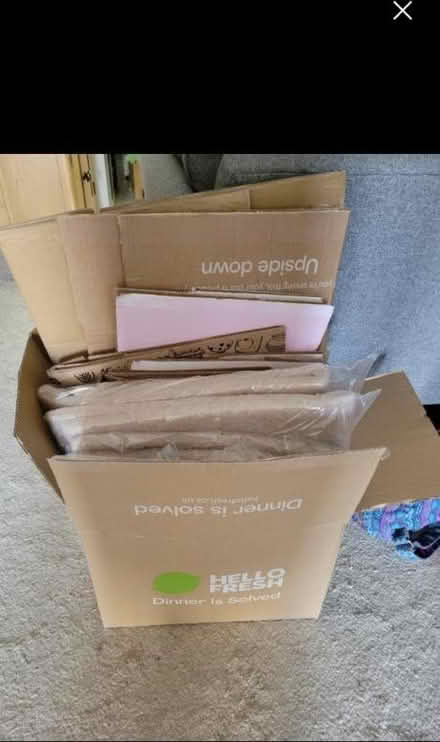 Photo of free Moving boxes and padding (BS7) #1
