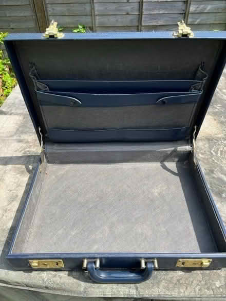 Photo of free Attache case dark blue (Fleetville AL1) #1