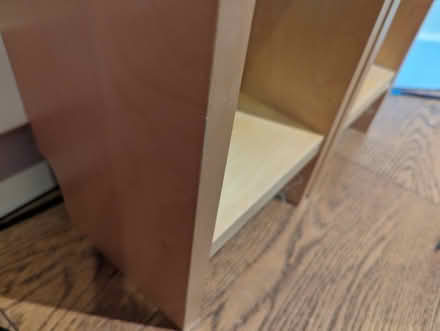 Photo of free IKEA Billy Birch finish narrow bookcases/CD/Blu ray (Southhouse EH17) #2