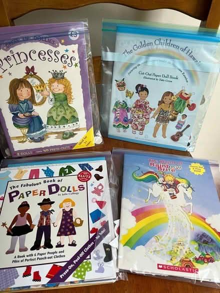 Photo of free Paper doll sets lightly used (North Potomac) #1
