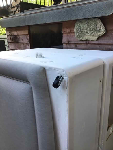 Photo of free Double divan base and headboard (Brunswick BN3) #1