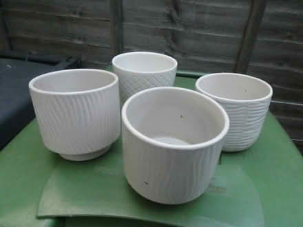 Photo of free 4 pots for indoor plants (Lightwater GU18) #1