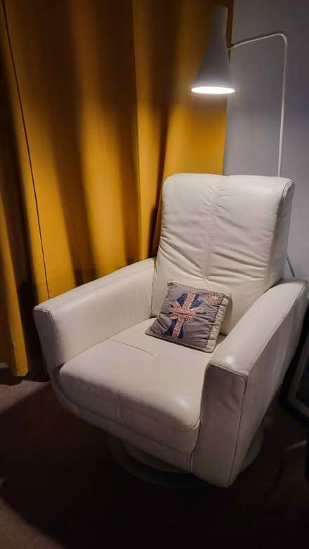 Photo of free Leather chair (Ashton on Ribble preston) #1