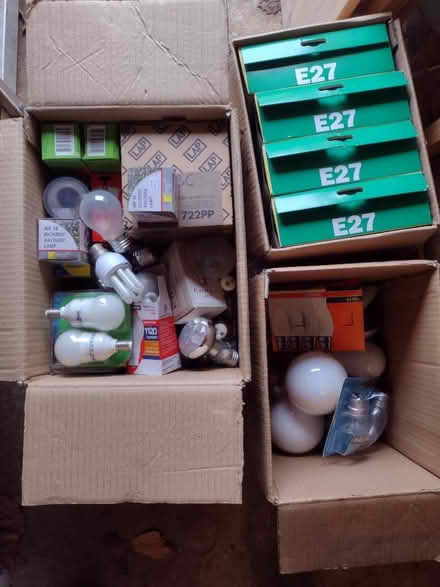 Photo of free 3 Boxes of light bulbs (Bussage GL6) #1