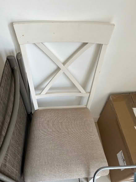 Photo of free Set of four dining chairs (Wigston LE18) #2