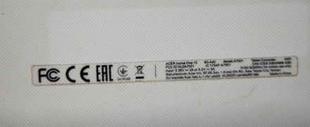 Photo of free For Spares only* Acer Tablet (NW9) #1