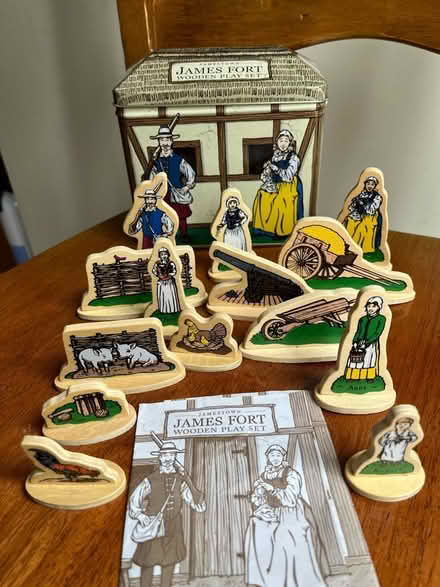 Photo of free James Fort wooden playset (North Potomac) #1