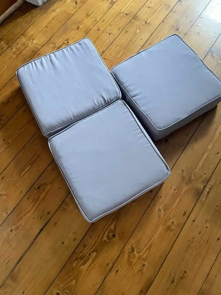 Photo of free Three outdoor cushions (Birkdale PR8) #1
