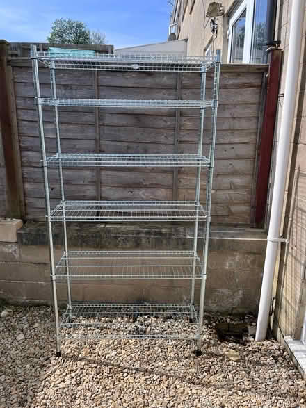 Photo of free OMAR metal IKEA Shelf (BA2) #1