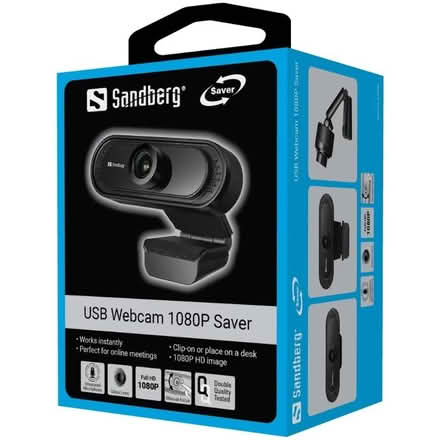 Photo of free Sandberg 333-96 USB FHD 2MP Webcam (Wilmslow SK9) #1