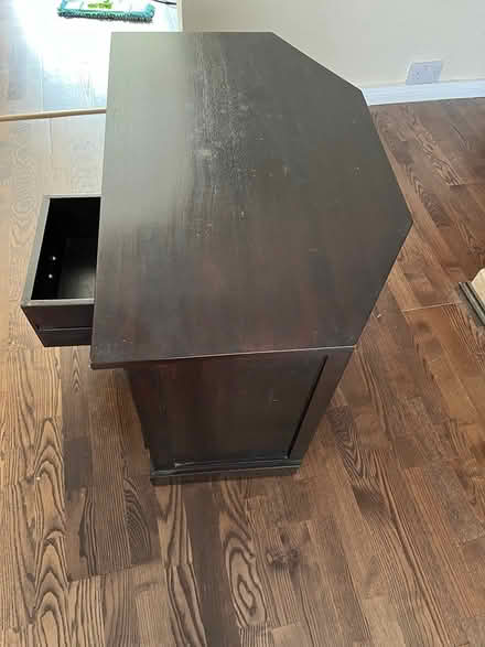 Photo of free Dark wood tv unit (Stevenage SG1) #4