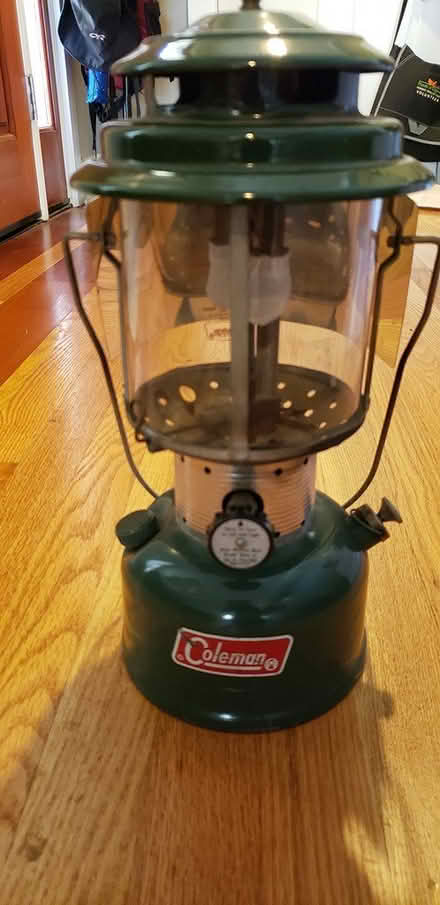 Photo of free Coleman gas lantern (San Carlos -- White Oaks) #1