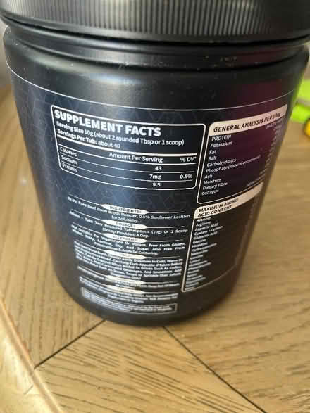 Photo of free Beef Bone Broth Powder ( opened) (Saham Toney IP25) #2