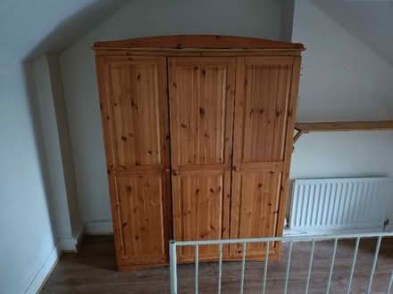 Photo of free Wardrobe, pine (Forest Gate E7) #1
