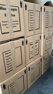 Photo of free Job lot of cardboard packing boxes (Whitemans Green RH17) #1