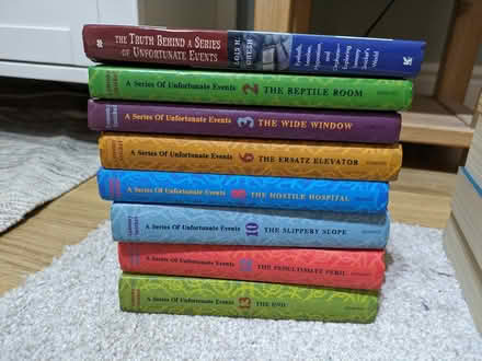Photo of free Series of unfortunate events books (Liverpool, L16) #1