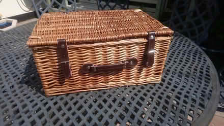 Photo of free New wicker basket/hamper (Swanwick DE55) #1
