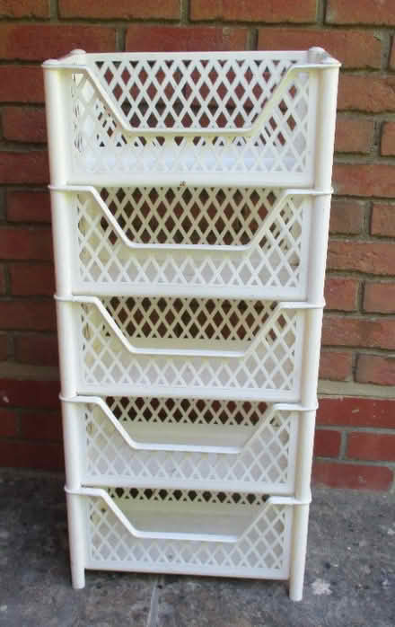 Photo of free Stack of plastic vegetable containers (New Marston OX3) #1