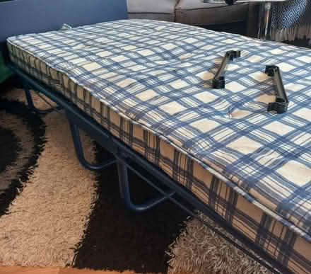 Photo of free Blue Z Bed folding spare bed (Hitchin SG5) #2