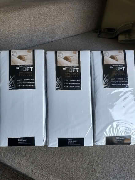 Photo of free Single fitted sheet (Rayleigh SS6) #1
