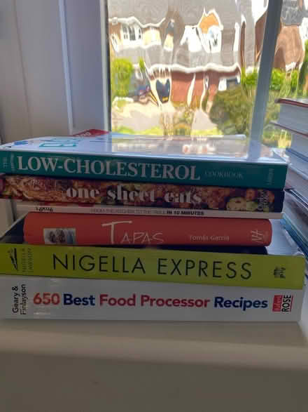 Photo of free Selection of cookbooks (Surbiton KT6) #1