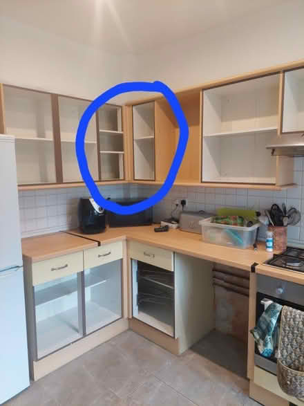 Photo of free corner kitchen wall cabinets (Carlton, NG4) #1