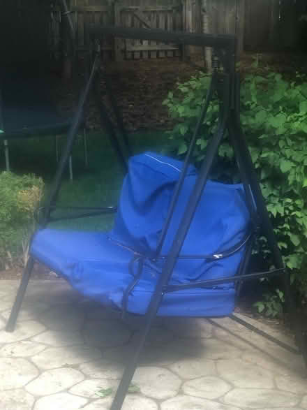 Photo of free Backyard porch swing (Naperville) #1