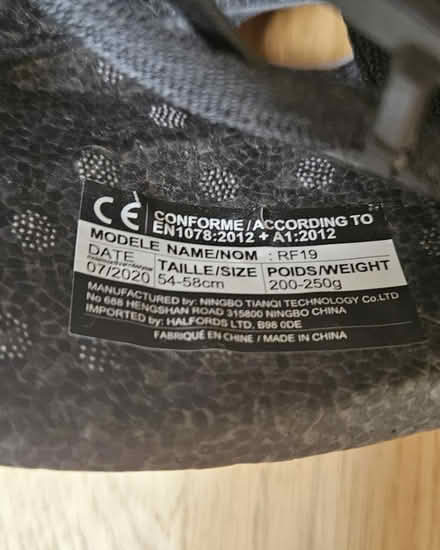 Photo of free Child cycle helmet & accessories (EN1) #3