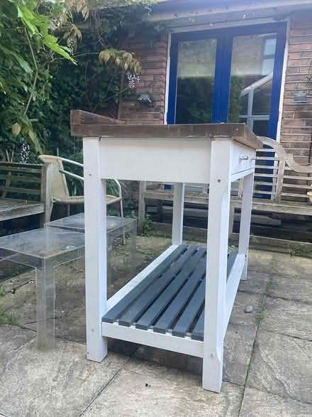 Photo of free Painted side table (Battersea) #2
