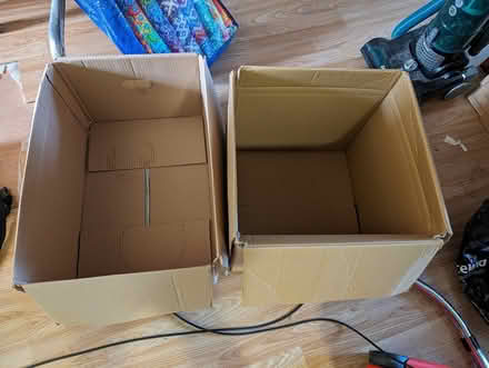 Photo of free 2 large boxes (G42)