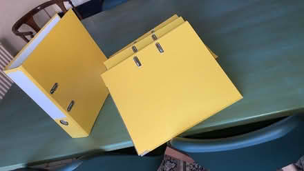 Photo of free 4 Lever-Arch Files (Central Berkhamsted) #1