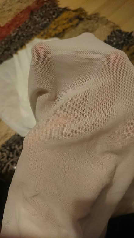 Photo of free White synthetic netted fabric (LS2) #2