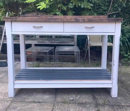 Photo of free Painted side table (Battersea) #1