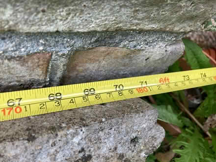 Photo of free 6’ concrete gravel board fence base (Wooburn Green, HP10) #3