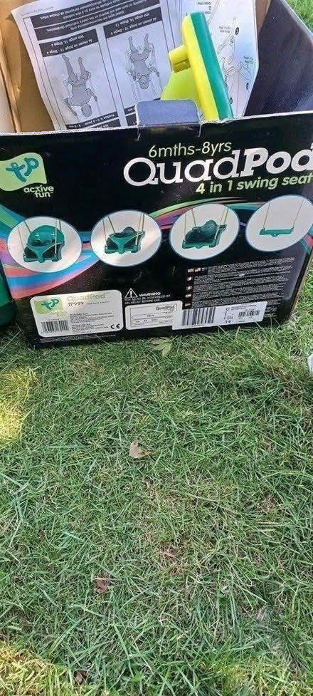 Photo of free Slightly damaged QuadPod swing (Letchworth SG6) #3
