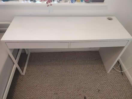 Photo of free IKEA Micke desk (WD23 Bushey) #1