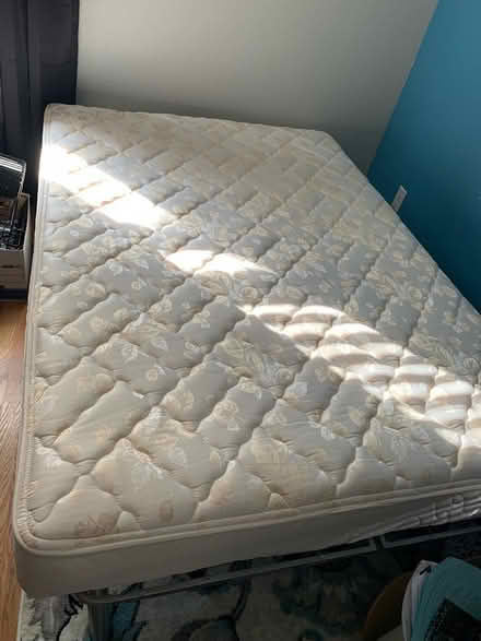 Photo of free Full sized platform bed mattress (SE Aurora near Southlands Mall) #1
