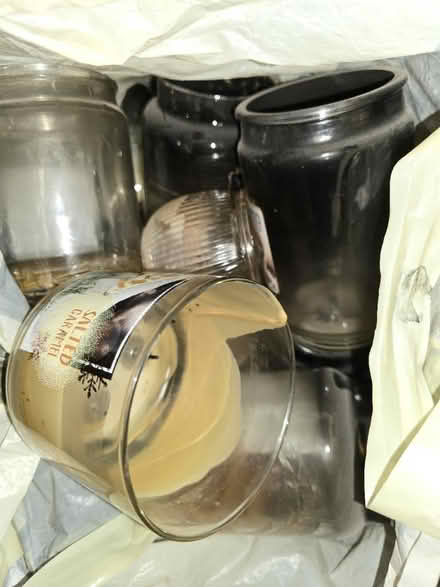Photo of free used glass candle jars (South Shore) #1