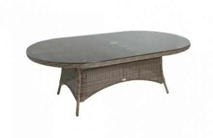 Photo of Rattan glass table top (Sevenoaks TN13) #1