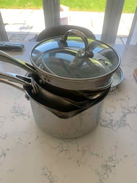 Photo of free Stellar Classic 3 Piece Saucepan Set (ME9) #1